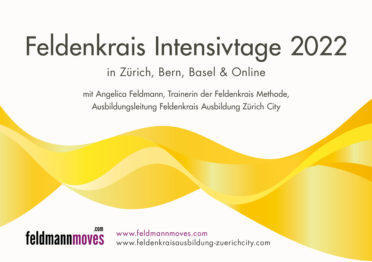 Flyer Feldenkrais Intensivtage 2021 